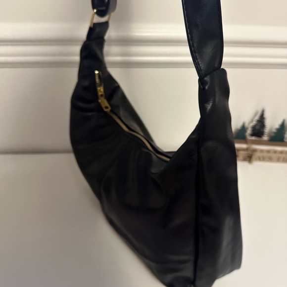 Black Faux Leather Purse - Picture 4 of 5